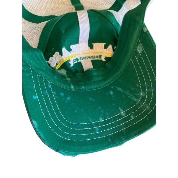Distressed Green Tallgrass Brewing Co Kansas Mesh Hat Cap Adjustable - Picture 4 of 6